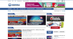 Desktop Screenshot of apemobile.cz