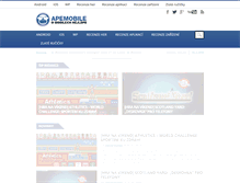 Tablet Screenshot of apemobile.cz